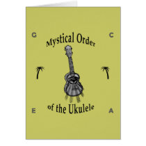 Mystical Order of the Ukulele Card