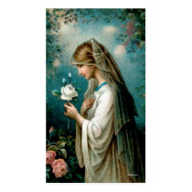 Mystical Rose Gift Card Business Card Template