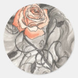 Mystical Rose In Darkness stickers