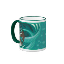 Mystical Sea Witch Mug by atteestude Mystical Sea Witch Mug