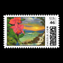 Mystical Seascape - Fantasy Stamp