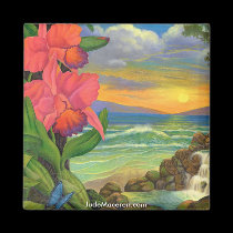 Mystical Seascape-Magnet magnets