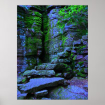 Mystical stairs posters