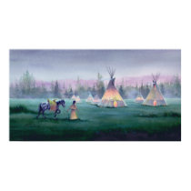 MYSTICAL TIPI by SHARON SHARPE posters