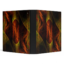Mystique Jungle Abstract Art Binder