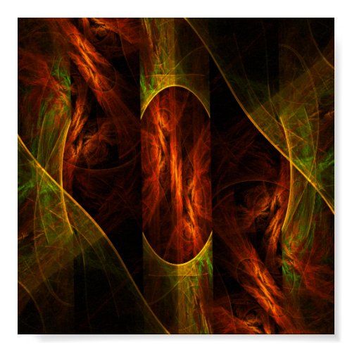 Mystique Jungle Print print