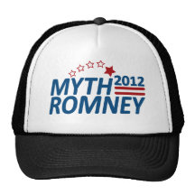 Myth Romney Anti Mitt 2012 Mesh Hat
