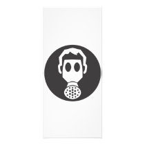Mythbusters Gas Mask rack cards