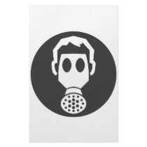 Mythbusters Gas Mask Stationery Design