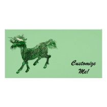 Mythical Beast *Green Dragon Design* Photo Card