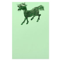 Mythical Beast *Green Dragon Design* stationery