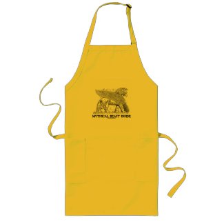 Mythical Beast Inside (Griffin / Gryphon) Apron