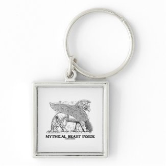 Mythical Beast Inside (Griffin / Gryphon) Key Chain