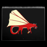 Mythical Creature Calender Calendar