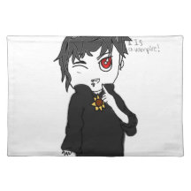 Mythical Creature Collection: I Is a Vampire Placemat