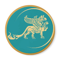 Mythical Gryphon Seal magnets