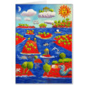 Mythical Willow Pattern cards by artberry Mythical Willow Pattern cards