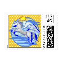 Mythical Winged Horse Postage postage by kids_tshirts Mythical Winged Horse Postage postage