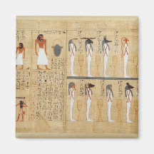 Mythological papyrus of Imenemsaouf Magnet