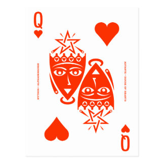 Mythos Astarte Queen of Hearts Postcard