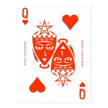 Mythos Astarte Queen of Hearts Postcards