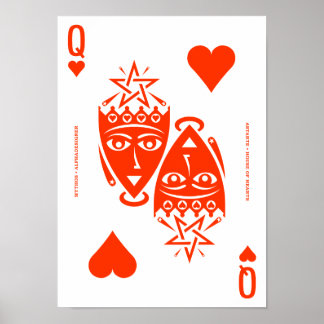 Mythos Astarte Queen of Hearts Poster