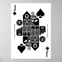 Mythos Belus Jack of Spades Poster