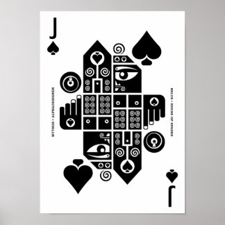 Mythos Belus Jack of Spades Poster