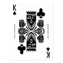 Mythos Chronos King of Clubs Post Card