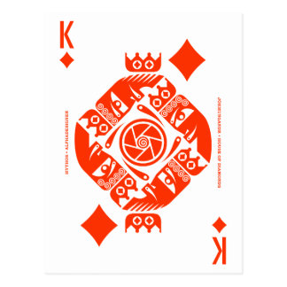 Mythos Jormungandr King of Diamonds Postcard