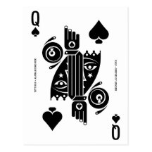 Mythos Kali Queen of Spades Postcard