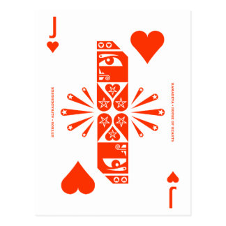 Mythos Kamadeva Jack of Hearts Postcard