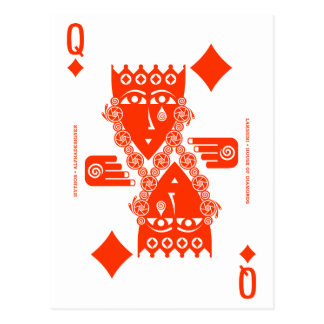 Mythos Lakshmi Queen of Diamonds Postcard