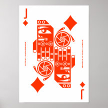 Mythos Mammon Jack of Diamonds Print