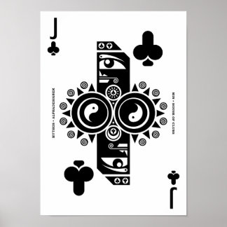 Mythos Min Jack of Clubs Poster