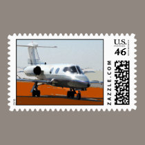N1965L Lear Jet stamps