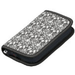 N1ki's Damask Pattern Grey And White Organizers