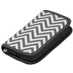 N1ki's ZigZag Chevron Pattern Grey And White Organizers