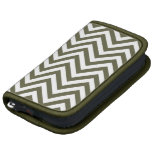 N1ki's ZigZag Chevron Pattern Moss Green And White Planners