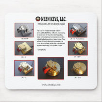 N3ZN KEYS, LLC POSTER MOUSEPAD mousepads