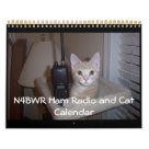 twopage_calendar - A calendar that I made to display pictures of my cats and various ham radio activities