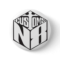 N8 DICE PINBACK BUTTON