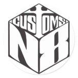 N8 DICE stickers