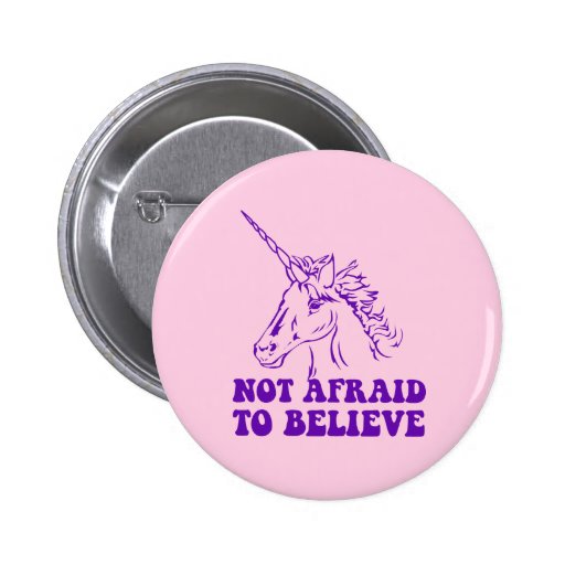 N.A.U.B Not Afraid To Believe Unicorn Buttons