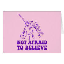 N.A.U.B Not Afraid To Believe Unicorn cards
