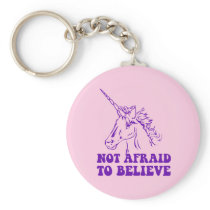 N.A.U.B Not Afraid To Believe Unicorn Key Chain