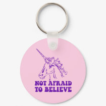 N.A.U.B Not Afraid To Believe Unicorn keychains