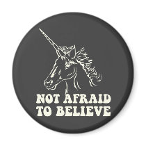 N.A.U.B Not Afraid To Believe Unicorn magnets