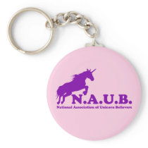 N.A.U.B Unicorn Believers Keychain
