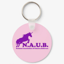N.A.U.B Unicorn Believers keychains
